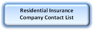 Residential Insurance Company Contact List