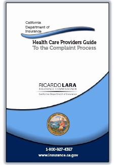 Health Care Providers Complaint Process