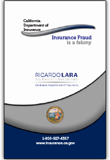 Insurance Fraud is a Felony Brochure