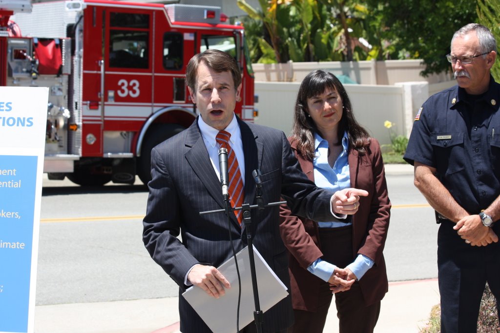 Commissioner Jones with Amy Bach and Doug Perry in San Diego, CA. Commissioner Jones with Amy Bach and Doug Perry in San Diego, CA.