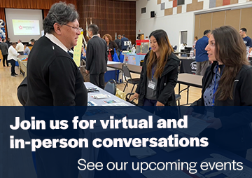Join us for virtual and in-person conversations