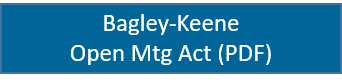 Bagley- Keene  Open Meeting Law