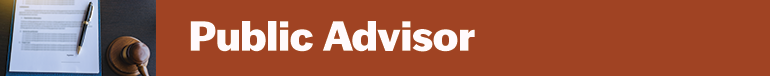 public advisor narrow banner