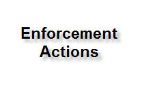 Enforcement Actions